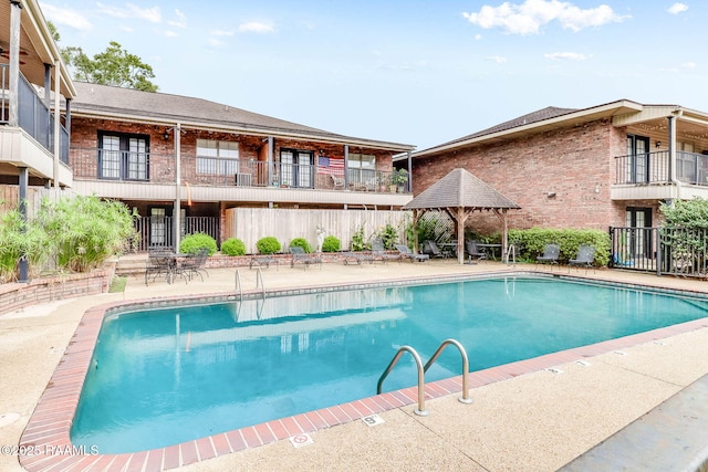 112 Hillside Dr Unit 3, Lafayette, LA 70503 - pool featuring fence and a patio