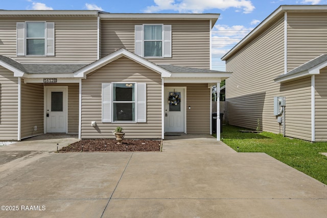 1612 Dehart Dr Unit A, New Iberia, LA 70560 - view of front of home with a shingled roof