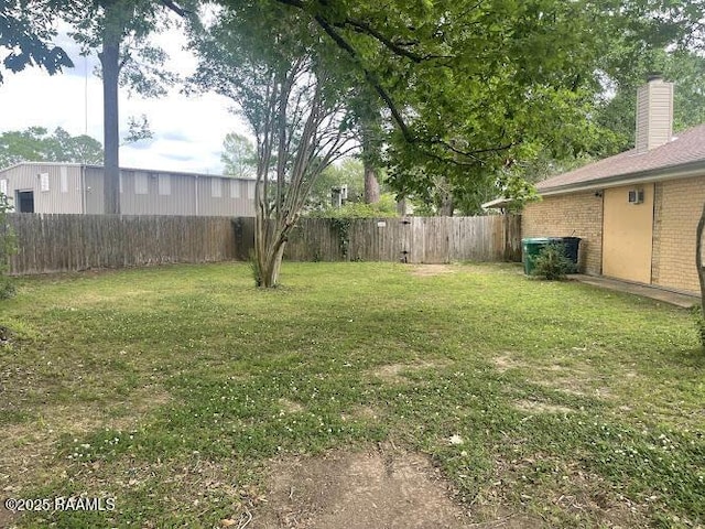 210 Essex St, Lafayette, LA 70506 - view of yard with a fenced backyard