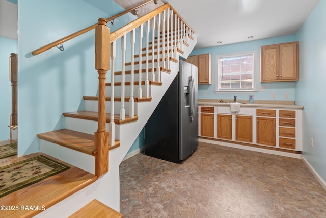 220 N Philo Dr, Lafayette, LA 70506 - stairs with baseboards