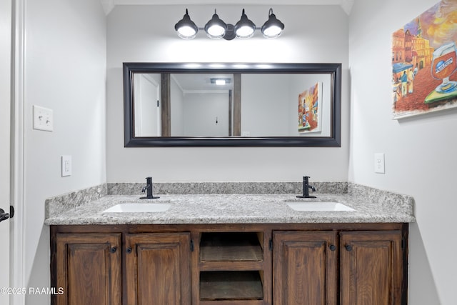 334 Meche Rd, Carencro, LA 70520 - bathroom featuring double vanity