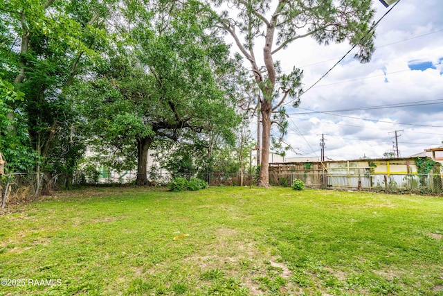 906 Priscilla Ln, Lafayette, LA 70501 - view of yard featuring a fenced backyard