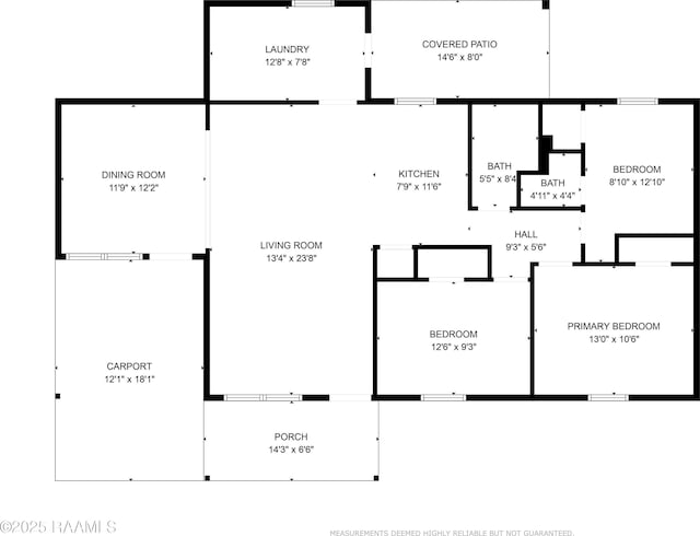 906 Priscilla Ln, Lafayette, LA 70501 - plan
