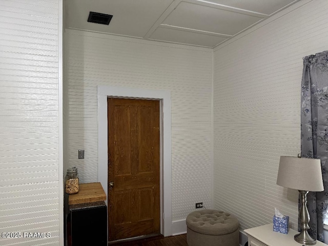 bathroom featuring wood finished floors