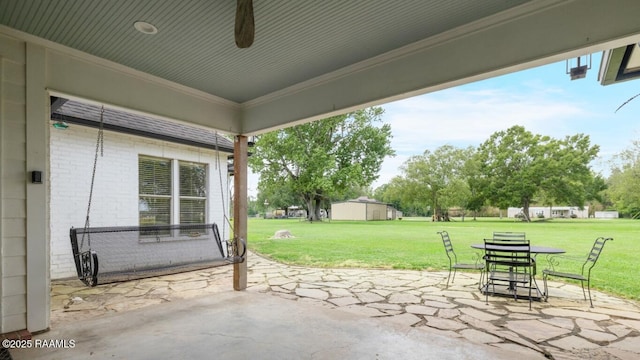 view of patio
