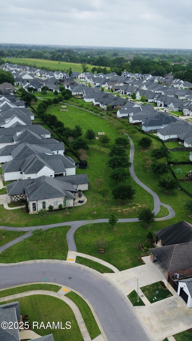 104 Cherrywood Dr, Lafayette, LA 70508 - aerial view of residential area