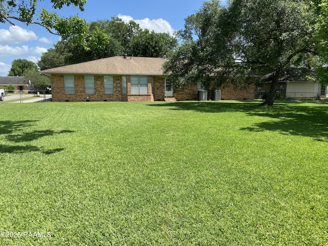 exterior space featuring fence