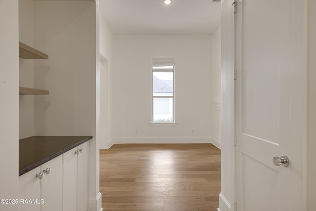 102 Drifting Sands Ln, Lafayette, LA 70503 - interior space with light wood finished floors, recessed lighting, and baseboards