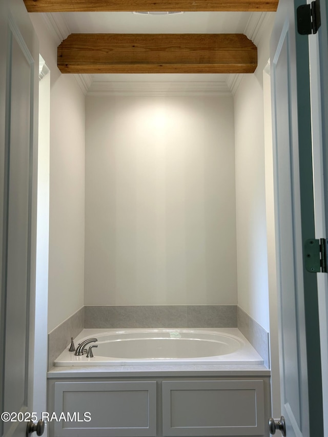 111 Fillmore Way, Lafayette, LA 70506 - full bathroom with a bath and ornamental molding