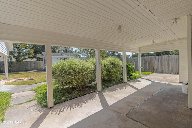 110 Karen Dr, Lafayette, LA 70503 - view of patio / terrace with a fenced backyard