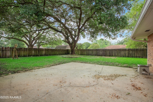 1621 Elm St, New Iberia, LA 70560 - view of patio with a fenced backyard