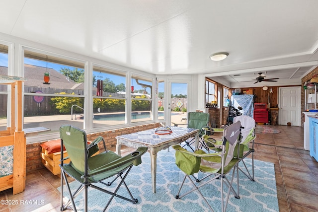 492 Kent St, Breaux Bridge, LA 70517 - sunroom / solarium with tile patterned floors