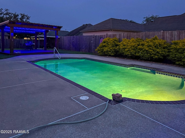 492 Kent St, Breaux Bridge, LA 70517 - view of swimming pool featuring a fenced backyard and a patio