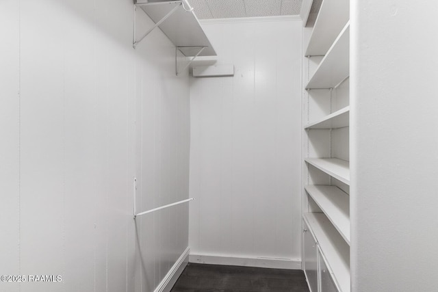 109 W Roosevelt St, Broussard, LA 70518 - spacious closet featuring dark wood-style floors
