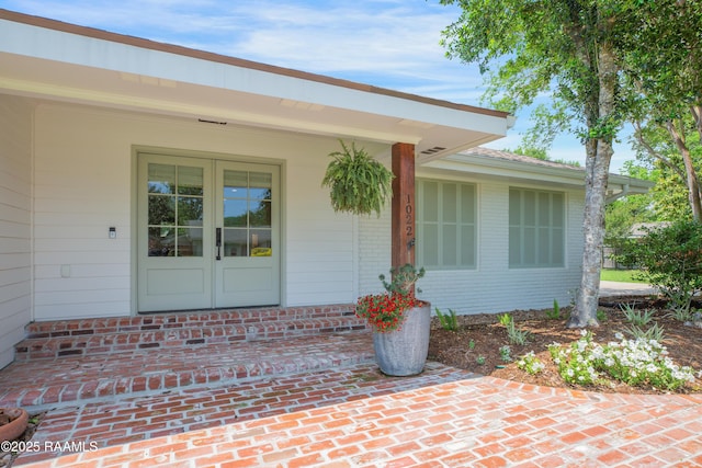 1022 Roselawn Dr, Lafayette, LA 70503 - doorway to property with brick siding