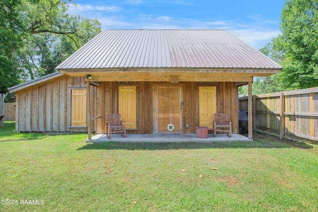 1022 Roselawn Dr, Lafayette, LA 70503 - view of outbuilding with fence