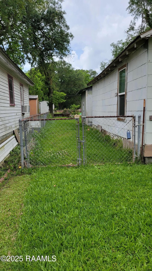 205 F St, Duson, LA 70529 - view of yard featuring fence and a gate