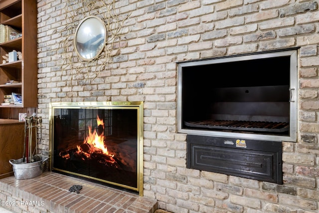 207 S Saint Valerie St, Abbeville, LA 70510 - interior details featuring a fireplace