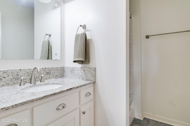 307 Creswell Ave, Scott, LA 70583 - bathroom featuring vanity and baseboards
