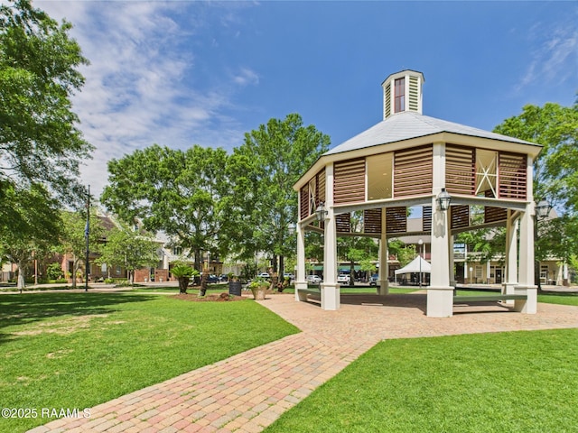 1127 Camellia Blvd Unit H1, Lafayette, LA 70508 - view of community featuring a gazebo and a yard