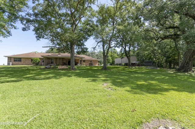 view of yard