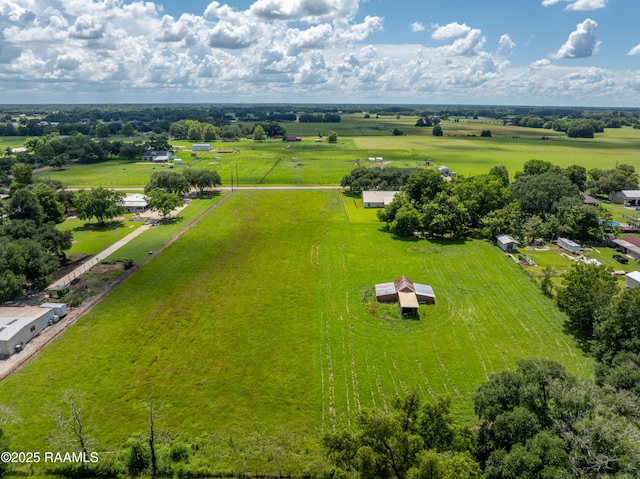 319 Roger Rd, Lafayette, LA 70507 - aerial view of sparsely populated area with agricultural land
