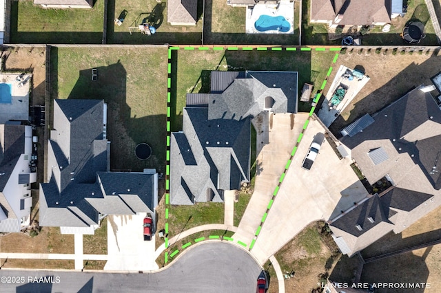 drone / aerial view