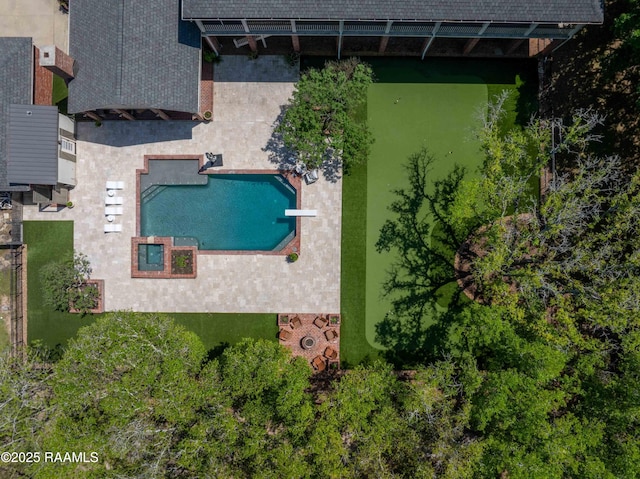 bird's eye view