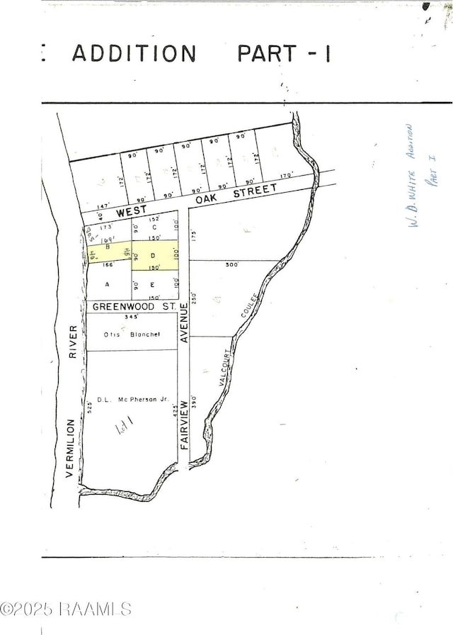 505 Fairview Ave, Abbeville, LA 70510 - map of parcels