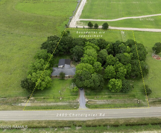 2405 S Chataignier Rd, Ville Platte, LA 70586 - aerial view of sparsely populated area
