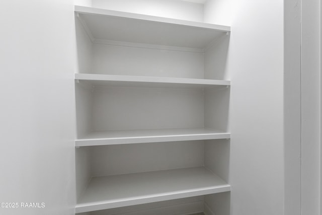 view of closet