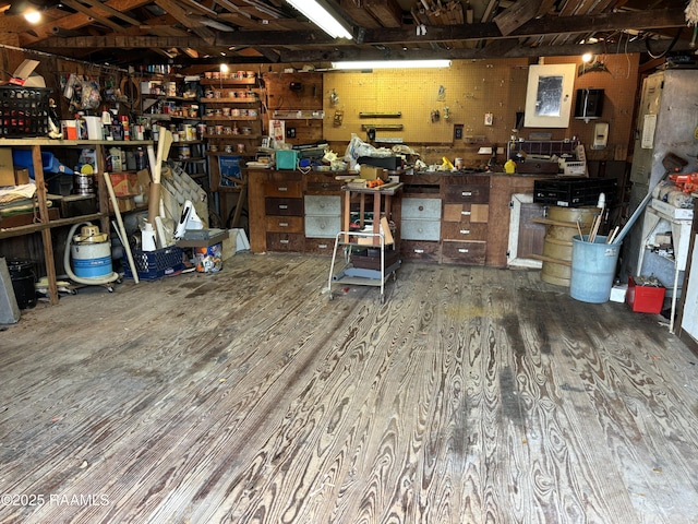 view of storage