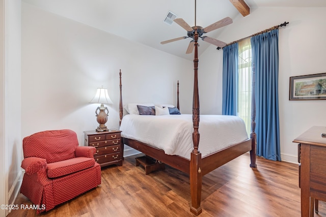 2311 Vida Shaw Rd, New Iberia, LA 70563 - bedroom featuring wood finished floors and ceiling fan