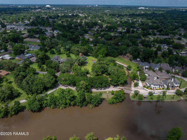 807 Cambridge Dr Res, Unit Res, Lafayette, LA 70503 - aerial view of property and surrounding area featuring a large body of water and nearby suburban area