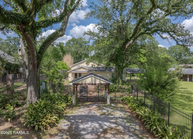 807 Cambridge Dr Res, Unit Res, Lafayette, LA 70503 - view of front of home featuring driveway