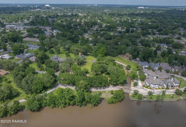 807 Cambridge Dr Res, Unit Res, Lafayette, LA 70503 - aerial view of property's location with a nearby body of water and nearby suburban area