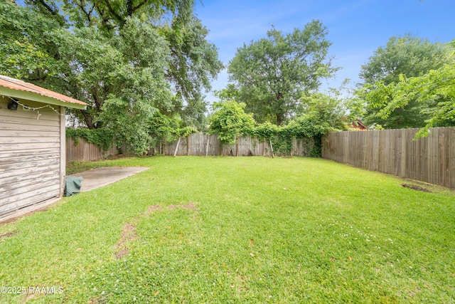 408 Loraine St, Abbeville, LA 70510 - view of yard featuring a patio