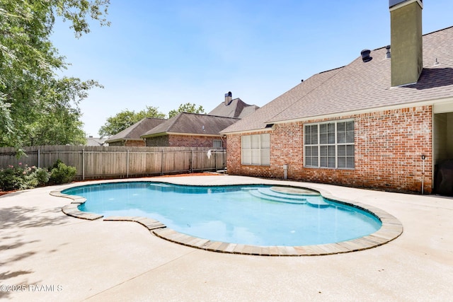 103 Barronne St, Lafayette, LA 70503 - view of pool featuring a fenced backyard and a patio