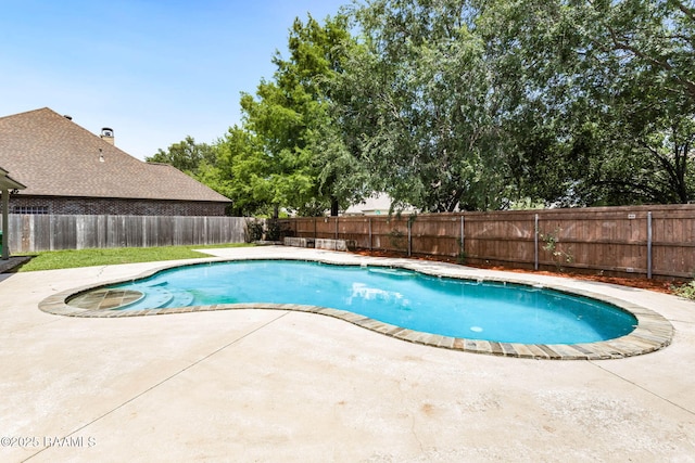 103 Barronne St, Lafayette, LA 70503 - view of pool with a fenced backyard and a patio