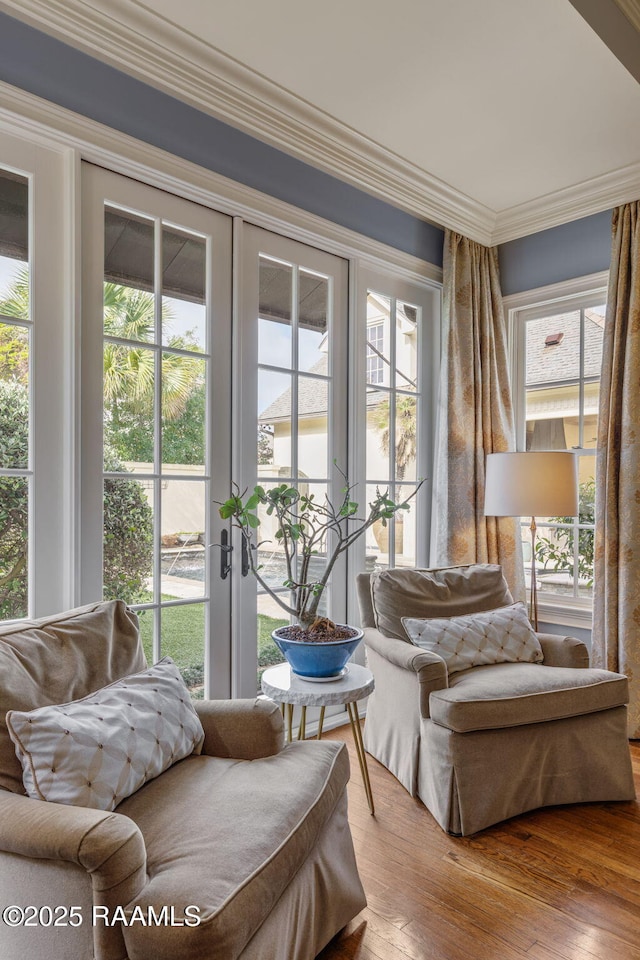 209 Princeton Woods Loop, Lafayette, LA 70508 - sunroom featuring french doors and healthy amount of natural light