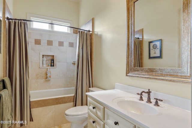 209 Princeton Woods Loop, Lafayette, LA 70508 - bathroom featuring tiled shower / bath, toilet, and vanity