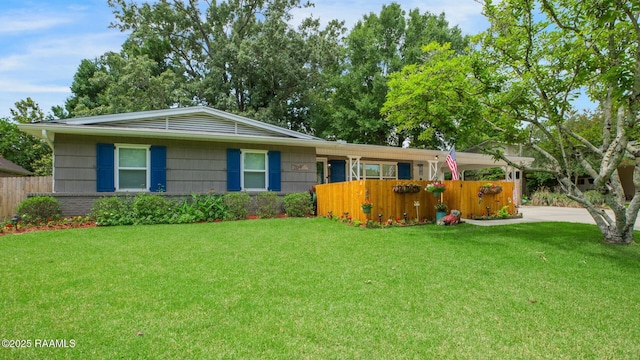 209 Irene Cir, Lafayette, LA 70503 - view of ranch-style house