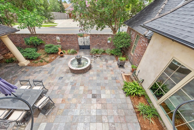 100 Emily Cir, Lafayette, LA 70508 - view of patio / terrace