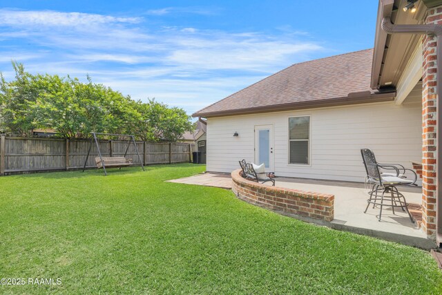 108 Autumnbrook Dr, Broussard, LA 70518 - view of yard featuring a patio