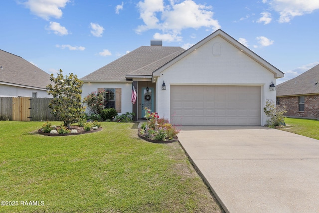 112 Sandhill Crane Dr, Lafayette, LA 70508 - view of front facade featuring driveway, an attached garage, and roof with shingles