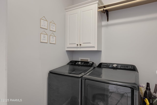 112 Sandhill Crane Dr, Lafayette, LA 70508 - washroom with washer and dryer and cabinet space