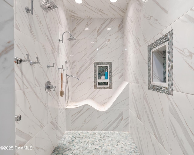 408 Princeton Woods Loop, Lafayette, LA 70508 - bathroom with a marble finish shower