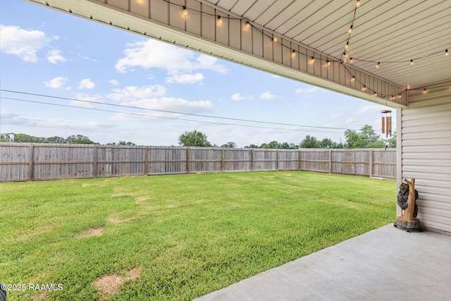 110 Casa Bella Ct, Breaux Bridge, LA 70517 - fenced backyard with a patio area