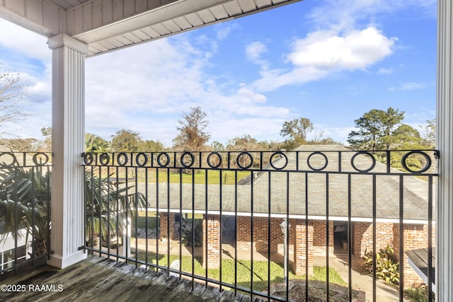 10154 Willow Crest Rd, Abbeville, LA 70510 - view of balcony