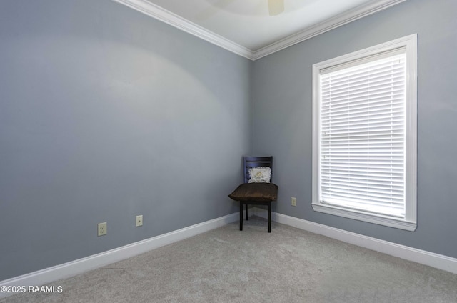 100 Mirada Ln, Lafayette, LA 70508 - unfurnished room with crown molding, carpet floors, and baseboards